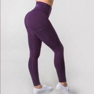 Alphalete R6 Revival Leggings- Dark Purple